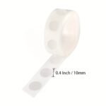 100Pcs Transparent Double-Sided Adhesive Dots - Removable, Abs Resin, Ideal For Scrapbooking, Journaling, Photos & Memo Pads - Perfect For Home, Wedding & Party Decorations, Scrapbook Adhesive - Image 3