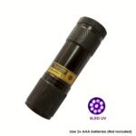Alonefire 9 Led Uv Light 395-400Nm Led Uv Flashlight - Portable Mini Torch For Curing Money Ore, Moldy Food Detection, Pet Stains, Cat Tinea, Invisible Ink Marker, Without Battery, Uv Light For Money, Pet Stain Removal, Compact Design - Image 11