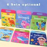 Reusable Sticker Book, Washable Stickers, Christmas Gift For Adults Easter Gift -Winter, New Year - Image 10