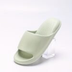 Unisex Casual Eva Slippers, Soft Open Toe Slip-On Flat Heel Sandals, Comfortable All-Season Indoor Home Summer Bath Shoes, Solid Color - Image 15