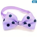 Polka Dot Bow Tie Pet Dog Collars Adjustable Necklace Collar Safety Bow Tie Collars Dog Pet Supplies - Image 20