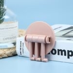 3-Branch Traceless Hanging Hook - Multifunctional Rotary Hook For Kitchen & Bathroom Walls - Punch-Free Installation! - Image 5