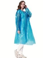 Disposable Card Raincoat, Portable Raincoat, Compressed Raincoat For And Adults, Disposable Raincoat - Image 2