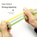 1Pair Elastic No-Tie Shoelaces, Lazy Metal Lock Laces For Women & Men - Image 4