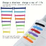 16Pcs Silicone No Tie Shoe Laces, Creative Lazy Shoelaces - Image 14