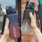 1Pc, 21.98Oz/33.81Oz Gradient Sports Fitness Travel Water Bottle, Portable Drink Cup, Tea Mug, Durable Pc Material, Uncharged, Flip Top, Ideal For Men & Women, Perfect For Summer & Fall, Great Gift For Students, Birthday, Valentine'S, Christmas - Image 14