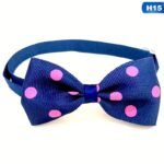 Polka Dot Bow Tie Pet Dog Collars Adjustable Necklace Collar Safety Bow Tie Collars Dog Pet Supplies - Image 24