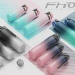 1Pc, 21.98Oz/33.81Oz Gradient Sports Fitness Travel Water Bottle, Portable Drink Cup, Tea Mug, Durable Pc Material, Uncharged, Flip Top, Ideal For Men & Women, Perfect For Summer & Fall, Great Gift For Students, Birthday, Valentine'S, Christmas - Image 6