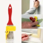 1Pc Edger Paint Brush Durable Lightweight Clean Brush Painting Brush With Wood Handle Diy Tool For Frame Wall Ceiling Edges Trim - Image 2