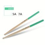 Amishop Premium Maple Drum Sticks 5A/7A - Anti-Slip Grip, Perfect For Electronic & Acoustic Drums, Ideal For Beginners - Image 7