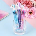 1Pcs 10 Color Ballpoint Pen Kawaii Stationery Cute Pens Novelty Cute Kawaii Pen Student Writing Gel Pens Learning Office Supplies, As Halloween, Chrismas Gift - Image 6