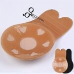 Silicone Invisible Breast Stickers, Breathable Rabbit Ear Bra Cups, Wireless Adhesive Bra Accessories In Various Colors And Models, Hand Washable Or Dry Clean, No Print Design, Comfortable Undergarment, Playful Underwear, Flexible Underwear - Image 8