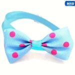 Polka Dot Bow Tie Pet Dog Collars Adjustable Necklace Collar Safety Bow Tie Collars Dog Pet Supplies - Image 19