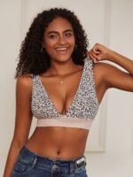 Seamless Plunge Bra, Comfy & Breathable Deep V Wireless Bra, Women'S Lingerie & Underwear - Image 5