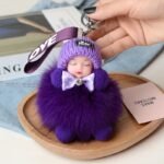 Adorable Plush Doll, Can Decorate Your Car, Dressing Table, School Bag, Handbag, Satchel. It Is A Beautiful Keychain, Given To Friends As A Gift For Valentine'S Day, Christmas, Easter - Image 9