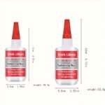 1Pc Multi-Purpose Quick-Dry Adhesive Glue, Strong Bonding Sealant For Plastic/Glass/Metal/Ceramic/Wood/Rubber/Stone, Bottle Container, Single Pack, Glass Glue Heavy Duty Clear Waterproof - Image 2