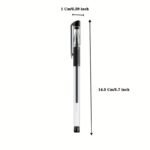 10Pcs Gel Pens Set Black Blue Red Refill Gel Pen Bullet Tip 0.5Mm School & Office Supplies Stationery Kawaii Accessories Stationery Japanese Office School Cute - Image 13