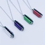 Necklace Harmonica, Four-Hole Eight-Tone Mini Harmonica, 4 Holes, 8 Tones, Playing Harmonica, Can Play Songs - Image 8