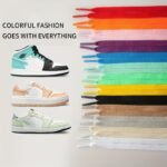 60Cm~180Cm (23.6In~70.8In) Thicken Laces For Sneakers No Elasticity Flat Shoelaces Colored Shoe Laces For Shoes Classic Soft Shoestrings