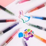 10-Pack Of Quick-Drying Color Neutral Ballpoint Pens - 0.5Mm Needle Carbon Pens - Perfect For Students! - Image 6