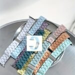 Candy Color Resin Strap For Apple Watch 41Mm 45Mm 38 42 44 40 Mm Macaron Replace Wrist Watchband Belt Smart Watch Iwatch Series Ultra 8 7 6 5 4 3 2 1 Band Accessories - Image 10