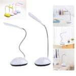 4 Colors Foldable Portable Led Desk Lamp Eye Care Student Learning Reading Led Desk Lamp Battery Powered - Image 4