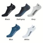 High Quality Men Ankle Socks Breathable Polyester Sports Socks Mesh Casual Athletic Summer Thin Cut Short Sokken 1Pc - Image 8