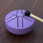 Ethereal Drum, A 3-Inch 6-Tones Steel Tongue Drum, Is Compact And Portable, Allowing People To Relieve Stress, Heal And Meditate. It Comes With Drumsticks And Music Notes. Eid Al-Adha Mubarak - Image 5