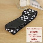 Durable Leather Guitar Strap With Wood Pattern - Universal Fit For Classical, Electric, And Bass Guitars - Image 8