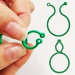 20Pcs Durable Green Plastic Garden Vine Strapping Clips - Versatile Plant Support Ties With Various Shapes For Tomato & Vegetable Gardens, Includes Ring & Buckle Holders - Image 10