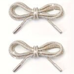 1 Pair Rhinestone Shoe Lace Luxury Rhinestone Shoelace Bright String Cross Braiding Strap Diy Drawstring - Image 7