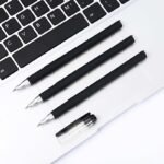 6Pcs Black Gel Pens: The Perfect Office And School Writing Tool! - Image 8