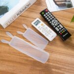 1Pc Silicone Cover Case, Transparent Remote Control Cover For Tv Air Conditioner Rabbit Ear Remote Dustproof Protective Case Sheath Sleeve - Image 4