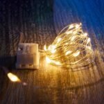 12Pcs Led Copper Wire Fairy String Lights - 2-Meter Long Battery-Powered Mini Firefly Lights With Warm Yellow Glow, Perfect For Bedroom, Home, Garden, Weddings, Christmas & Party Decor, Indoor/Outdoor Use, Fairy Lights For Bedroom, Festive Lighting, Rustic Charm Decor, Button Control Operation - Image 16