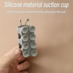 Caterpillar Shower Rack, Caterpillar Shower Suction Cup Hanging Spray Head Base, Universal Punch-Free Movable Fixed, Bathroom - Image 6