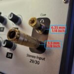 2Pcs Heavy-Duty Gold Plated Audio Adapter Connectors - Professional Dual Channel (Stereo) Adapter With Male To Female & Female To Male - Compatible With Guitar, Amplifier, Mixer, Headphones - For Live Sound, Studio, Home Theater - Durable Construction, Studio Equipment, Textured Grip Design, Highquality Connectors, Sound Engineers, Live Sound Setup, Compact Design, Sturdy Build, Sound Technicians - Image 5