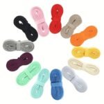 60Cm~180Cm (23.6In~70.8In) Thicken Laces For Sneakers No Elasticity Flat Shoelaces Colored Shoe Laces For Shoes Classic Soft Shoestrings - Image 10