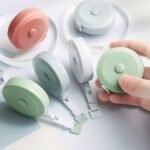 1Pc Mini Tape Measure - High-Precision Retractable 59-Inch/1.5M Dual-Sided Ruler With Cm/Inch Scale, Portable Pocket Measuring Tape For Clothes, Height, Diy, Tailoring & Tracking - Compact & Affordable