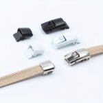 1Pair Women'S Polyester Laces Sneaker Accessories, White No Laces With Buckles - Image 18