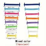 16Pcs Silicone No Tie Shoe Laces, Creative Lazy Shoelaces - Image 2