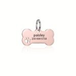 Custom Personalized Engraved Dog Id Tags, Custom Engraved Dog Bone Name Tags For Puppy Small Medium Pet Dogs With Phone Number - Image 9