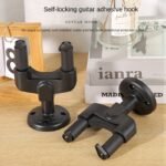 1Pc Guitar Hanger Hook Wall Mount Bracket Rack Display Guitar Bass Accessories Guitar Tuners Machine Securely Hang Your Guitar, Bass, Or Violin With This Wall Mounted Holder Stand - Image 4