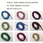 1 Pair Glitter Colorful Fashion Sneakers Flat Shoelaces Shoestrings For Sneakers Skates Sport Shoes Boots - Image 8