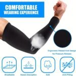 Cozy Arm Sleeves, Women'S Compression Arm Sleeves, Men'S Compression Arm Sleeves, Arm Protectors For Golf, Cycling, Running, Drivin - Image 2
