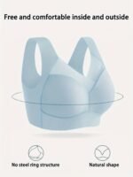 Solid Color Sexy No Steel Ring Women'S Underwear Comfortable Breathable Gathered Vest Bra Underwear - Image 10