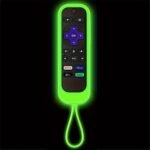 1Pc Glow In The Dark Universal Remote Control Cover Case For Tcl Hisense Roku Tv Streaming Stick 4K+ With Lanyard, Home Entertainment, Streaming Device Cover, Protective Sleeve, Protector, Snug Fit, Flexible Material, Glow In Dark, Roku Users, Home Theater Setup - Image 3