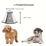 Soft Elizabethan Collar Comfortable Adjustable Soft Elizabethan Collar For Pets - Anti-Scratch & Bite, Recovery Cone With Black Trim For Dogs And Cats - Image 10