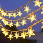 1Pc String Lights 10, 20, 30, 40, 80, Led Star String Lights, Battery Box Power Supply Fairy String Lights, Wedding Party, New Year, Warm White - Image 2