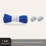 Easy-Clip No-Tie Elastic Shoelaces For Youngsters & Adults - 8Mm Wide, Durable Spandex Material - Image 23