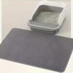 Double Layer Cat Litter Trapping Mat, Non-Slip Waterproof Cat Cleaning Mat For Pet Toilet Kennel Litter Box - Image 14